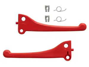 Domino levier de frein plastique rouge | Piaggio Ciao PX, SI, Bravo 2 / Garelli Domino levier de frein plastique rouge | Piaggio Ciao PX, SI, Bravo 2 / Garelli