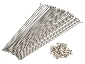 WWS 22" Speichen-Set inkl. Nippel (2.6 x 249 mm) Inox WWS 22" Speichen-Set inkl. Nippel (2.6 x 249 mm) Inox