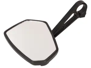 ergotec Rétroviseur M-77 carré CNC 12 cm noir ergotec Rétroviseur M-77 carré CNC 12 cm noir