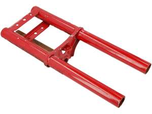 Té de fourche inférieur renforcé rouge NOS | Puch Maxi Té de fourche inférieur renforcé rouge NOS | Puch Maxi