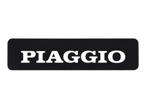 Autocollant réservoir "PIAGGIO" 115 x 27 mm noir/blanc | Piaggio Ciao, SI, Bravo, SUPERbravo Autocollant réservoir "PIAGGIO" 115 x 27 mm noir/blanc | Piaggio Ciao, SI, Bravo, SUPERbravo
