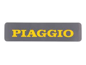 Autocollant réservoir "PIAGGIO" 115 x 27 mm gris / orange | Piaggio Ciao, SI, Bravo, SUPERbravo Autocollant réservoir "PIAGGIO" 115 x 27 mm gris / orange | Piaggio Ciao, SI, Bravo, SUPERbravo