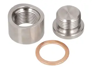 Weld-in nut set M18x1.5 Lambda connection Inox Weld-in nut set M18x1.5 Lambda connection Inox