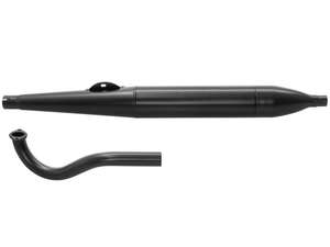 Auspuff Flöte 28 mm schwarz | Puch Auspuff Flöte 28 mm schwarz | Puch