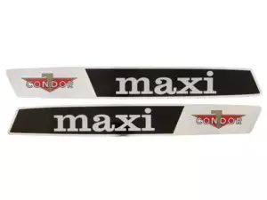 Autocollant pour réservoir Maxi Condor Adler Autocollant pour réservoir Maxi Condor Adler