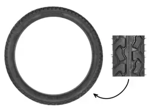 Pneu Heidenau 2.25 x 17" M4 Allround Pneu Heidenau 2.25 x 17" M4 Allround