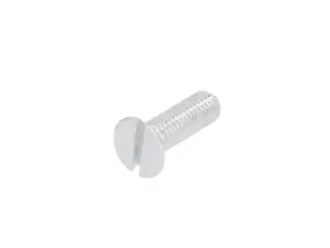 Vis M5x16 tête fraisée fendue zinguée Vis M5x16 tête fraisée fendue zinguée