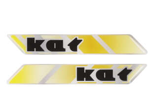 Autocollant gel "KAT" gauche & droite protection latérale | Piaggio Ciao, SI, Grillo Autocollant gel "KAT" gauche & droite protection latérale | Piaggio Ciao, SI, Grillo
