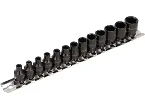 BGS Jeu de douilles de force 1/4" 4 - 14 mm 13 pcs. BGS Jeu de douilles de force 1/4" 4 - 14 mm 13 pcs.