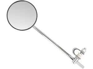 GPO Miroir rond (version courte) Chrome GPO Miroir rond (version courte) Chrome
