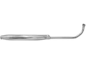 Echappement 25 mm sortie droite chrome | Tomos A3 Echappement 25 mm sortie droite chrome | Tomos A3