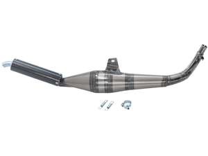 Simonini Auspuff Thunder Ø 22 mm Carbon | Piaggio Ciao, Bravo Simonini Auspuff Thunder Ø 22 mm Carbon | Piaggio Ciao, Bravo