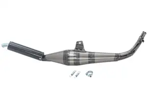 Simonini pot d'échappement Thunder Carbon | Piaggio Ciao, Bravo Simonini pot d'échappement Thunder Carbon | Piaggio Ciao, Bravo