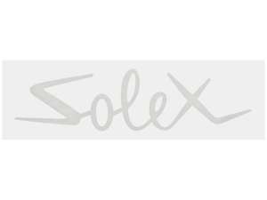 Autocollant Solex blanc 102 x 27 mm Autocollant Solex blanc 102 x 27 mm