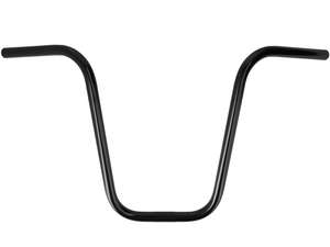 Guidon plaque de fourche courbée 36 cm noir Guidon plaque de fourche courbée 36 cm noir