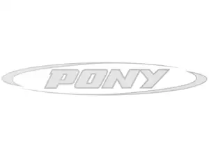 Autocollant réservoir "PONY" 192 x 34 mm PVC | Pony GTX / Cross Beta 521 (P8650W) Autocollant réservoir "PONY" 192 x 34 mm PVC | Pony GTX / Cross Beta 521 (P8650W)