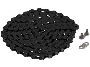 Chaîne de pédalier KMC noire Chaîne de pédalier KMC noire