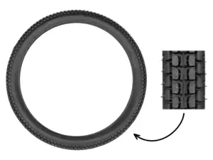 Hutchinson 2.00 x 17" Reifen Vroom Allround Hutchinson 2.00 x 17" Reifen Vroom Allround