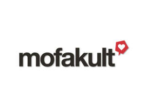 mk-Merch sticker "mofakult" foil plot 120 x 30 mm black mk-Merch sticker "mofakult" foil plot 120 x 30 mm black