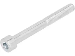 Vis M6x55 tête cylindrique à six pans creux tige galvanisée Vis M6x55 tête cylindrique à six pans creux tige galvanisée