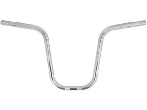 Guidon plaque de fourche 30 cm incurvé chrome Guidon plaque de fourche 30 cm incurvé chrome