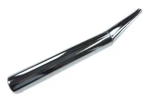 Pot d'échappement cigare Ø 26 / 60 mm courbé chrome Pot d'échappement cigare Ø 26 / 60 mm courbé chrome