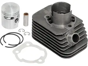 Kit de cylindres Polini 43 mm sans culasse 12 mm KoBo | Piaggio Ciao, SI, Bravo, Boxer Kit de cylindres Polini 43 mm sans culasse 12 mm KoBo | Piaggio Ciao, SI, Bravo, Boxer