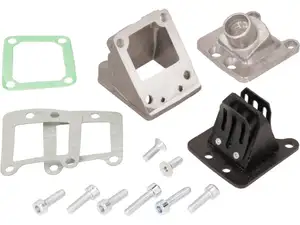 Système d'admission Malossi à 4 membranes basculantes (carburateur SHA) Système d'admission Malossi à 4 membranes basculantes (carburateur SHA)