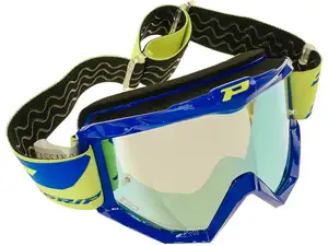Lunettes ProGrip MX 3201 Raceline bleu miroité Lunettes ProGrip MX 3201 Raceline bleu miroité
