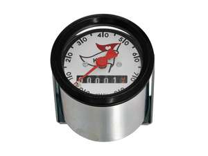 66HEROES Tachymètre 80 km/h Ø 48 mm "Drapeau culte 66HEROES Tachymètre 80 km/h Ø 48 mm "Drapeau culte