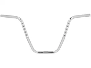 Guidon plaque de fourche 35 cm curved chrome Guidon plaque de fourche 35 cm curved chrome