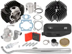 GPO Tuning-Set 43.5 mm (réplique Metrakit) | Puch E50 / ZA50 GPO Tuning-Set 43.5 mm (réplique Metrakit) | Puch E50 / ZA50