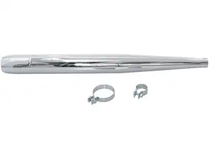 Cigar exhaust Ø 32 / 70 mm chrome Cigar exhaust Ø 32 / 70 mm chrome