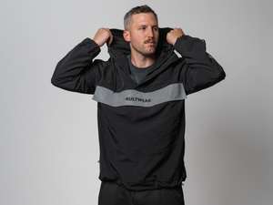 KULTWEAR Windbreaker «Ride» schwarz / grau KULTWEAR Windbreaker «Ride» schwarz / grau
