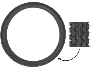 Continental 2.25 x 19" KKS Continental 2.25 x 19" KKS