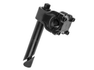 Potence de guidon 22 mm avant noir (4 points de fixation pour guidon à plaque de fourche) Potence de guidon 22 mm avant noir (4 points de fixation pour guidon à plaque de fourche)