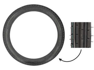 VeeRubber 2.25 x 17" tires VRM011 (V011) longitudinal grooves VeeRubber 2.25 x 17" tires VRM011 (V011) longitudinal grooves