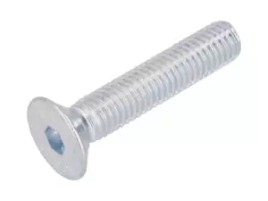 Vis M8x40 tête fraisée six pans creux zinguée (résistance 10.9) Vis M8x40 tête fraisée six pans creux zinguée (résistance 10.9)