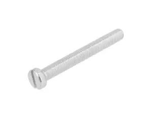 Vis M6x50 tête cylindrique fendue zinguée Vis M6x50 tête cylindrique fendue zinguée