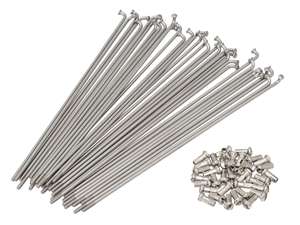 GPO Speichen-Set inkl. Nippel (2.9 x 198 mm) Inox GPO Speichen-Set inkl. Nippel (2.9 x 198 mm) Inox