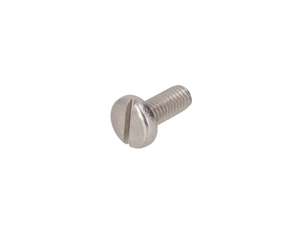 Vis M5x12 tête plate fendue Inox Vis M5x12 tête plate fendue Inox