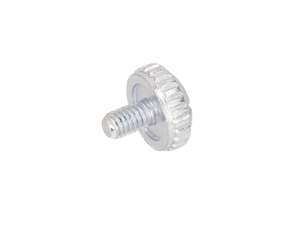 Vis moletée M5x8 galvanisée pour habillage latéral Vis moletée M5x8 galvanisée pour habillage latéral