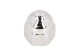 GPO Écrou borgne M12x1 SW19 Écrou de roue Chrome GPO Écrou borgne M12x1 SW19 Écrou de roue Chrome