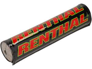 Protection de guidon RENTHAL noir / rouge / vert 25 cm Protection de guidon RENTHAL noir / rouge / vert 25 cm